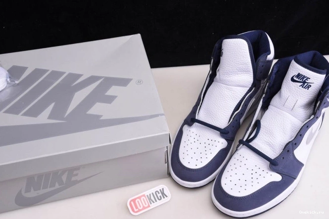 One Kick (2020) DC1788-100 Jordan AIR Midnight Navy High Retro 1 0807